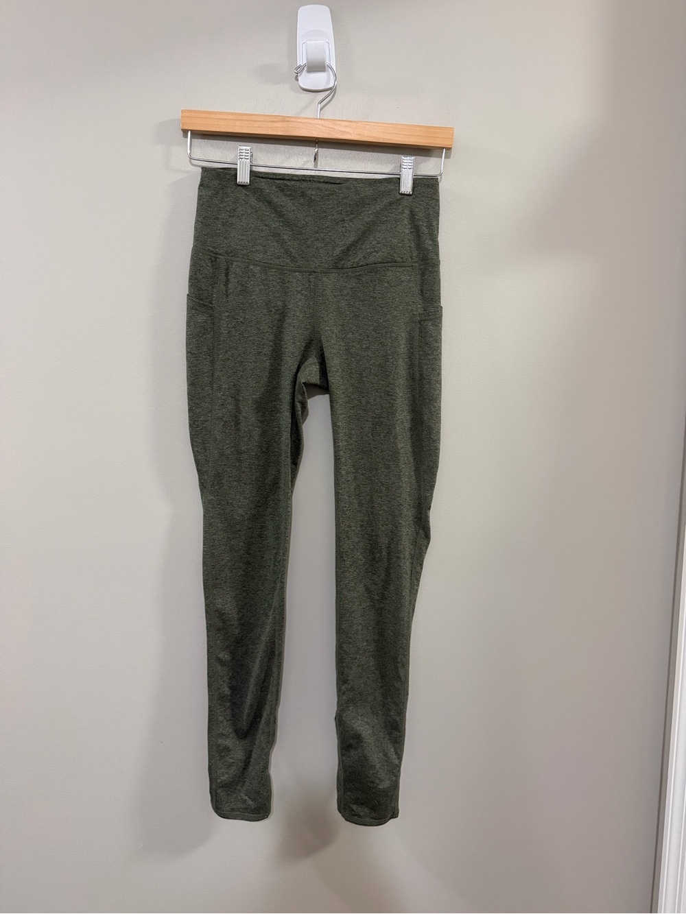 GAIAM Olive Green High-Waist Leggings